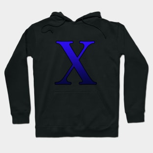 Blue Roman Numeral 10 X Hoodie